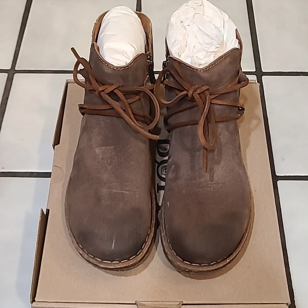 Born Brown Ankle Boots - Picture 6 of 11